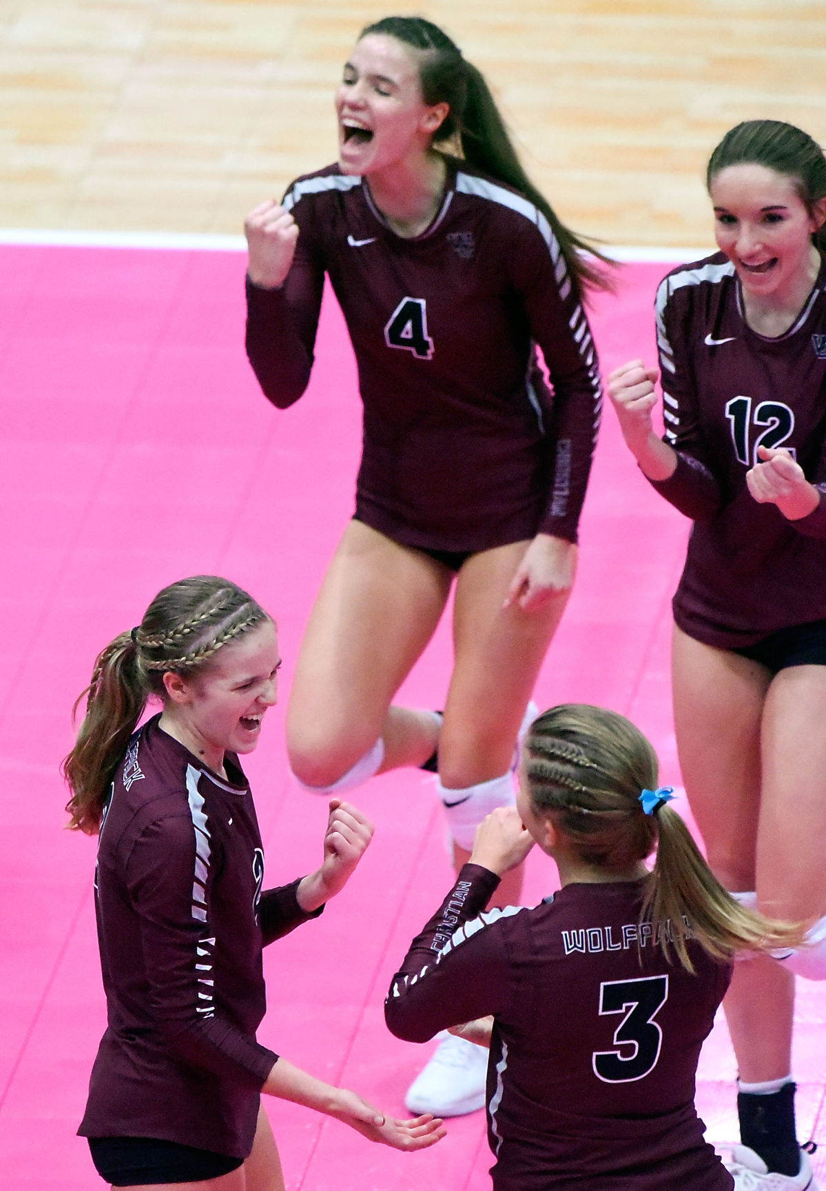 Iowa State Volleyball Class 2A Western Christian vs. Sidney